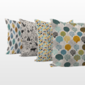 Tissu Coton Imprimé Moutons - 140cm De Large, Parfait Pour Rideaux Et Coussins