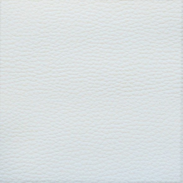 Tissu simili cuir skaï uni blanc pour le recouvrement de canapé, siège, fauteuil, coussin, tête de lit et pour la création de sac, pochette, accessoires de mode et accessoires de décoration