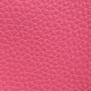 Tissu simili cuir skaï uni rose pour le recouvrement de canapé, siège, fauteuil, coussin, tête de lit et pour la création de sac, pochette, accessoires de mode et accessoires de décoration