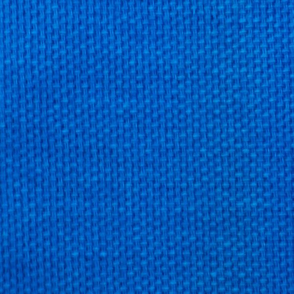 Tissu 100% coton uni bleu roi tissé teint réversible épais et résistant pour le recouvrement de canapé, fauteuil, pouf, assise de chaise, la confection de rideaux, coussin, accessoires de décoration et de mode (sac, pochette...), le loisir créatif