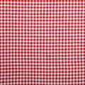 Coupon De Tissu Polycoton à Carreaux Rouges - 3 à 5 Mètres - Idéal Couture Et Artisanat