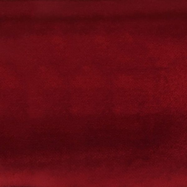 Tissu velours d'ameublement rouge bordeaux pour le recouvrement de canapé, siège, fauteuil, coussin, rideaux,tête de lit et pour la création de sac, pochette, accessoires de mode et de décoration