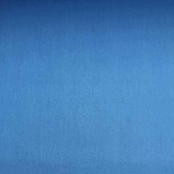 Tissu Dralon très résistant traité Téflon uni bleu pour la confection de coussins d'extérieur et d'intérieur, rideaux, accessoires de décoration, sac
