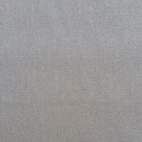 Tissu Dralon très résistant traité Téflon uni gris pour la confection de coussins d'extérieur et d'intérieur, rideaux, accessoires de décoration, sac