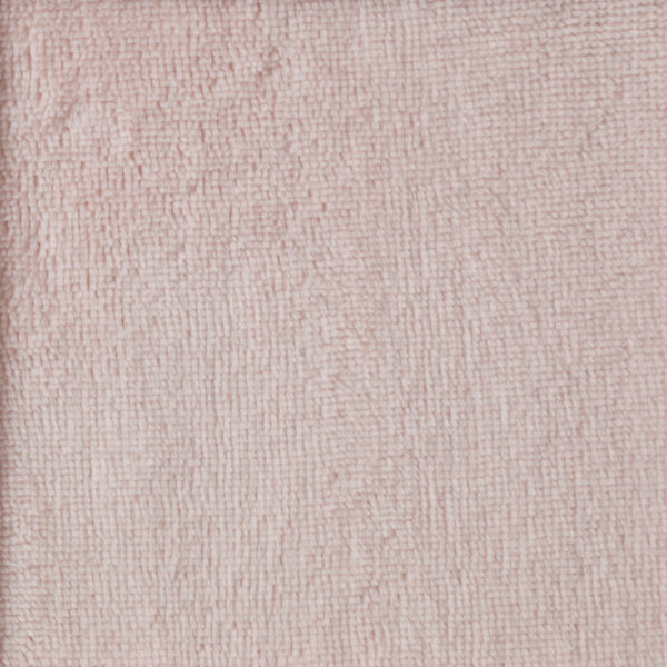 Tissu micro-éponge bambou rose blush pour la confection d'articles de puériculture, de linge de maison, d'articles d'hygiène féminine